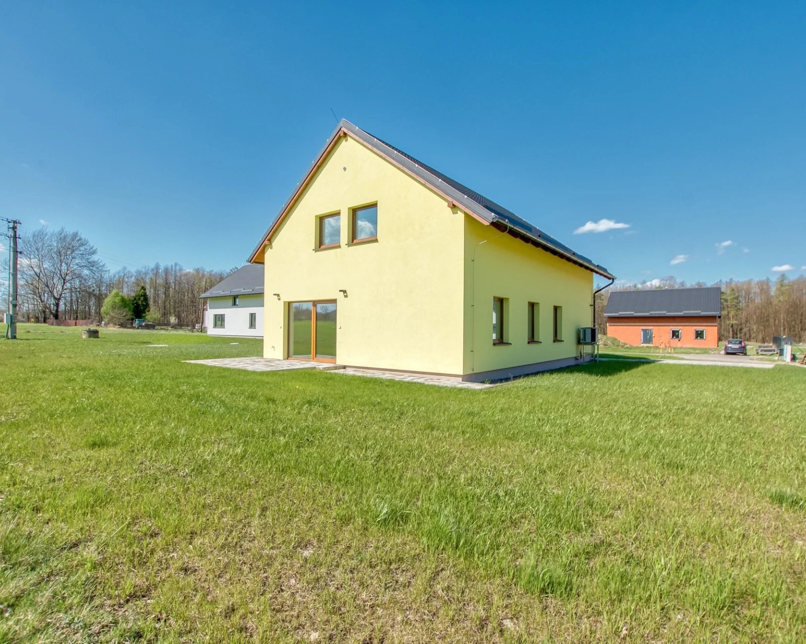 Moderní novostavba rodinného domu ve Hnojníku