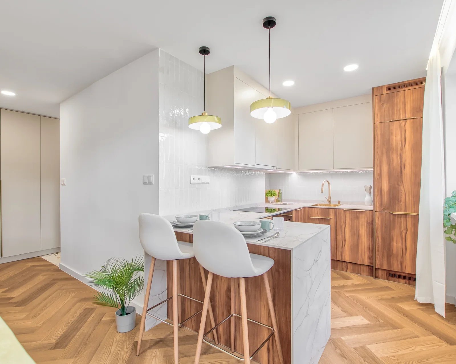 Designový byt po kompletní rekonstrukci s výhledem