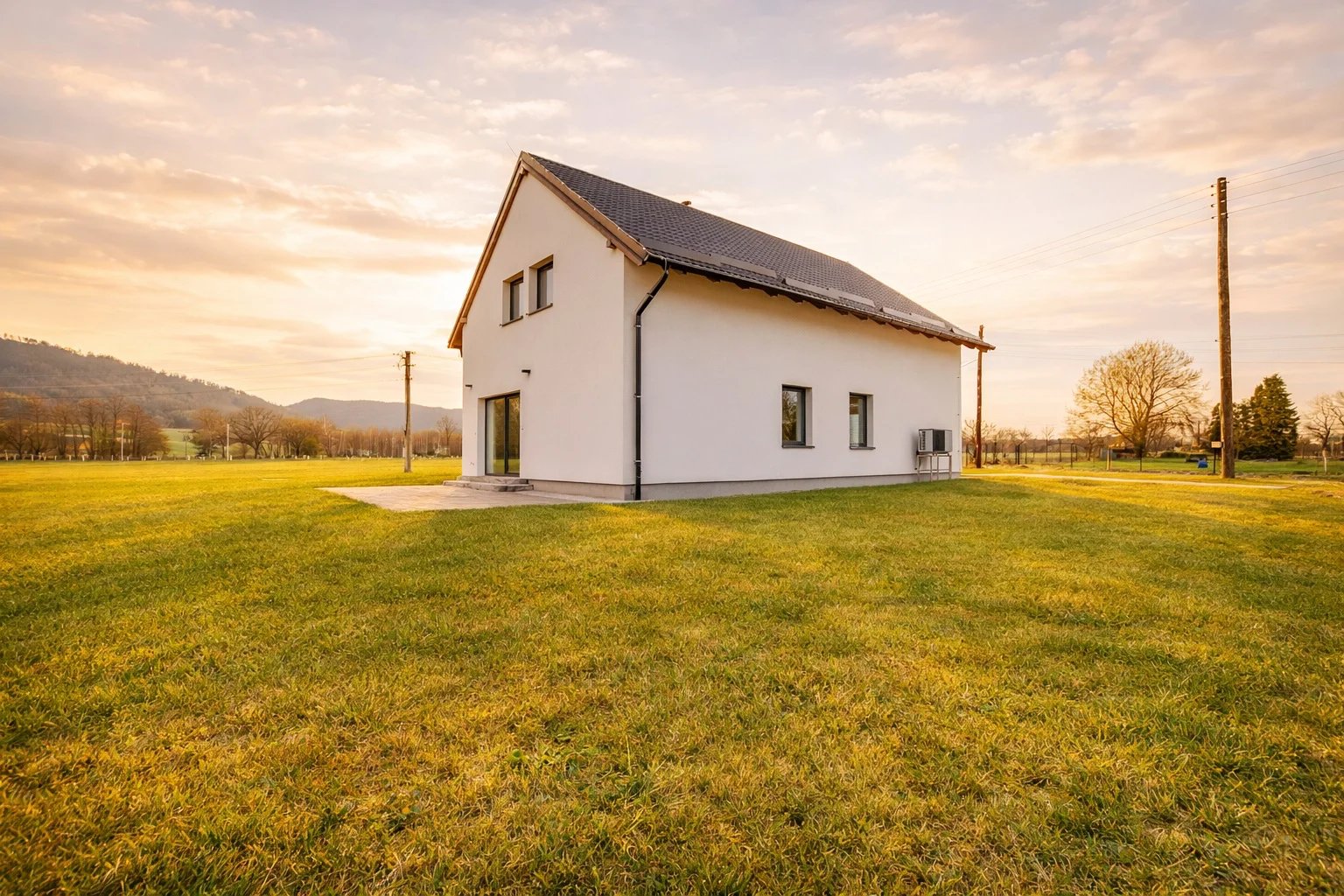 Moderní novostavba rodinného domu ve Hnojníku